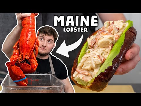 The SECRET To AUTHENTIC New England Lobster Rolls! | Cooking The States (Maine)
