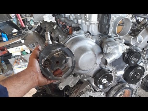 power steering pump kit install lexus 4.30 Ls / GX 4.70