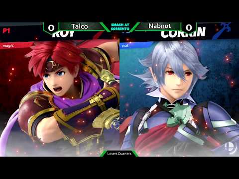 Smash at Sorrento #2 - Losers Quarters - Talco (Roy) vs Nabnut (Corrin, Ridley)