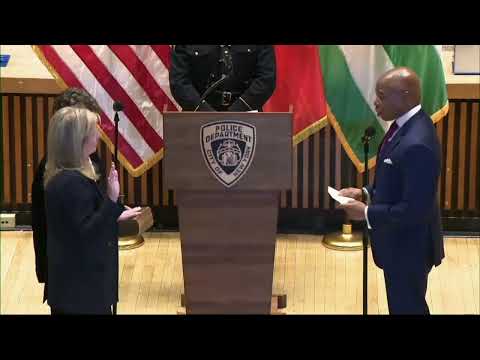 NYPD Commissioner Sworn In