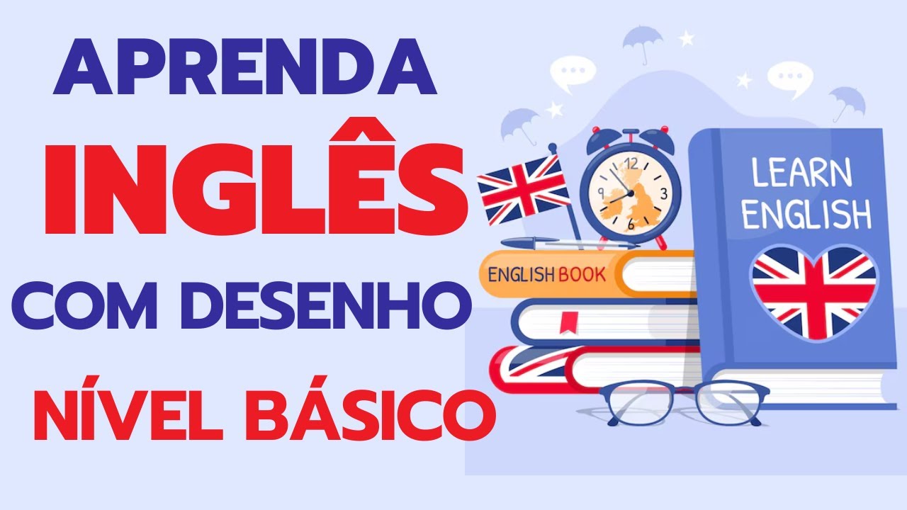 APRENDA INGLÊS COM DESENHO ANIMADO // INGLÊS PARA NÍVEL BÁSICO - INICIANTE