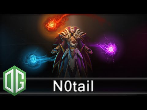 OG.N0tail Invoker Gameplay - Ranked Match - OG Dota 2