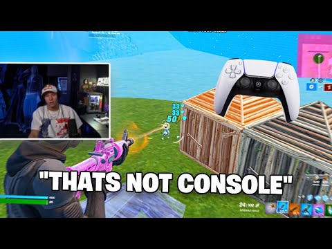 humbling pros and streamers on a console...