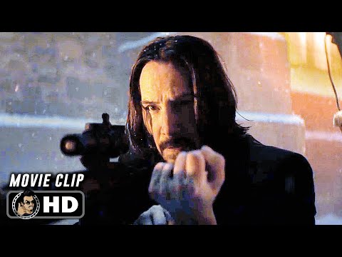 Ballerina Vs John Wick - Full Fight Scene | BALLERINA (2025) Movie CLIP HD