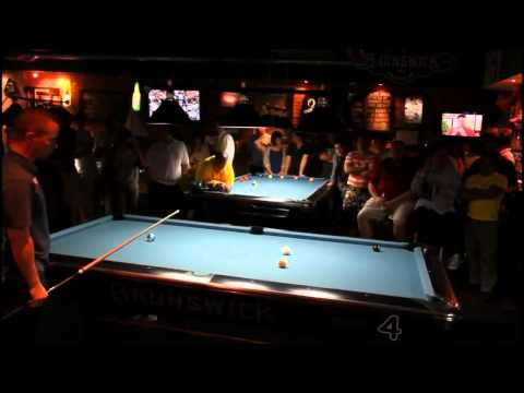 Thailandbilliard.com - MIKA vs STUART at HUSTLERS BAR - video taken by toshi