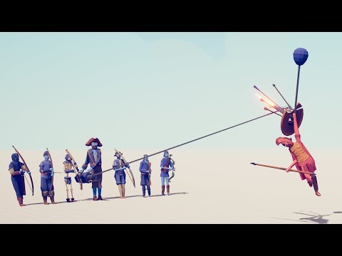 ALL ARCHERS & HARPOON vs EVERY UNIT - Totally Accurate Battle Simulator TABS