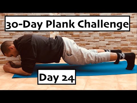 30-Day Plank Challenge - Day 24 (PT James 3️⃣0️⃣-Day Challenges)