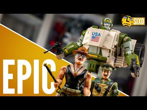 Transformers x GI Joe Collaborative Triple T Kup