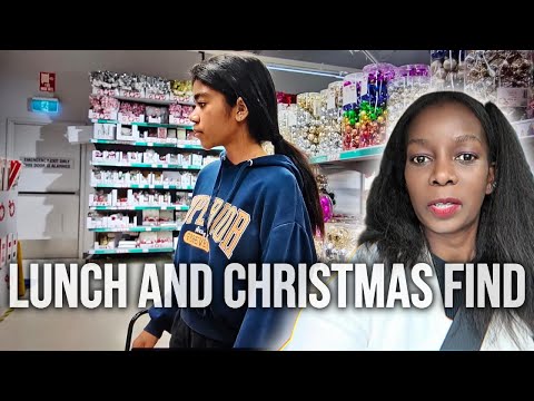 Day in my Life Lunch with Family and Christmas shopping at Kmart and Target