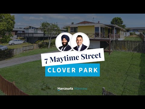 7 Maytime Street, Clover Park, Manukau City, Auckland, 3房, 1浴, 独立别墅