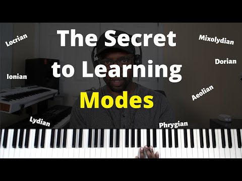 Learn your MODES on the piano to help your improvise | Learn all 7 Major Scale Modes