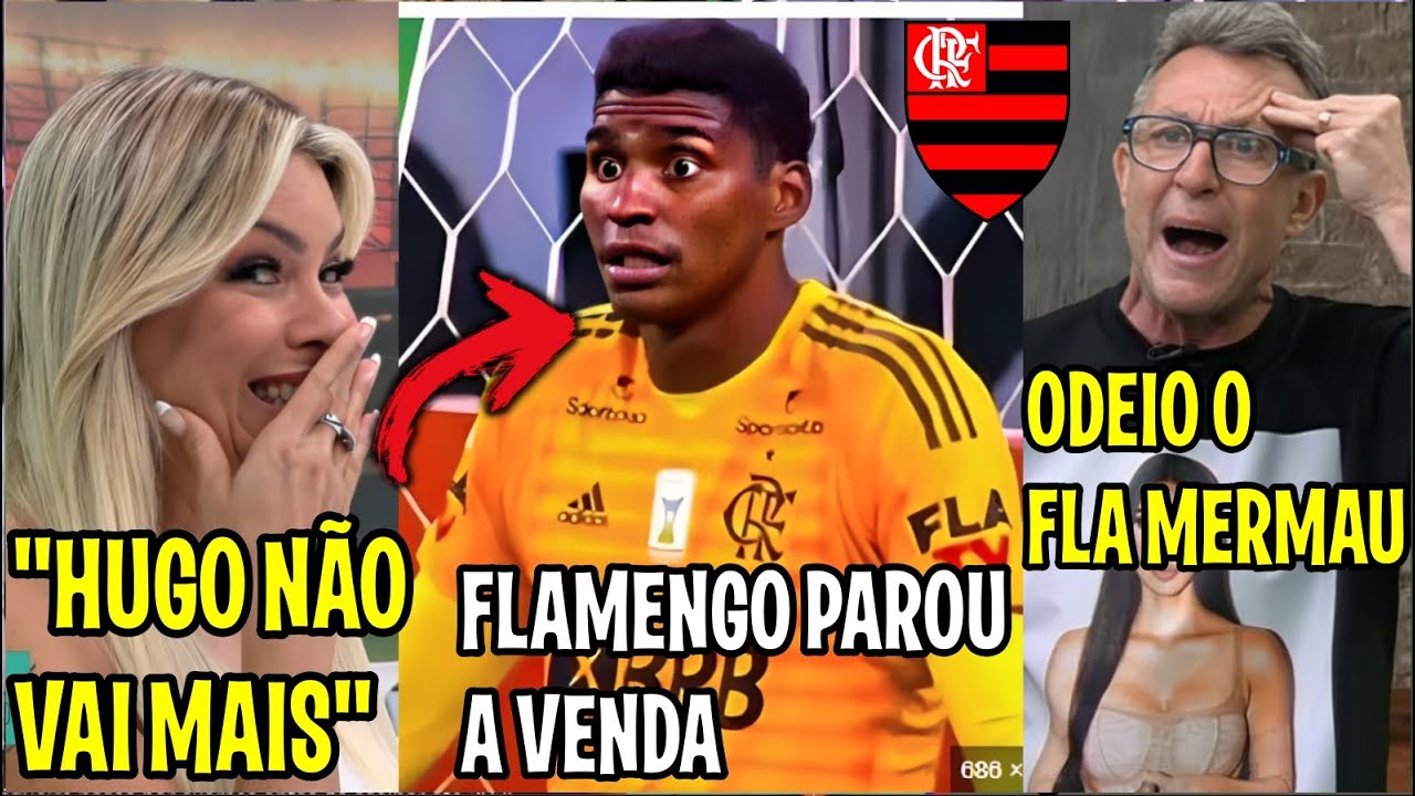RENATA FAN E NETO FICARAM EM CHOQUE "FLAMENGO CANCELA VENDA DE HUGO PARA O CONRINTHIANS ?"