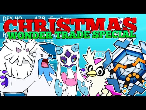 CHRISTMAS WONDER TRADE SPECIAL - Shiny Pokemon Wonder Trades EP 33 - Shiny Snorlax and Combusken!