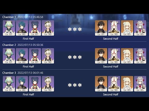 [071] Free Pilot Spiral Abyss 2.7 Phase 3 (Full Star AR 59 Asia)