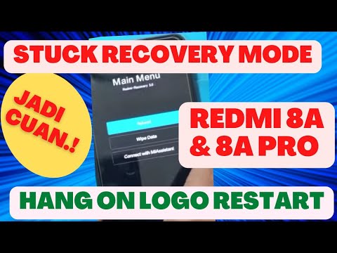 Redmi 8A And 8A Pro Stuck Recovery Mode and Hang on Logo Restart