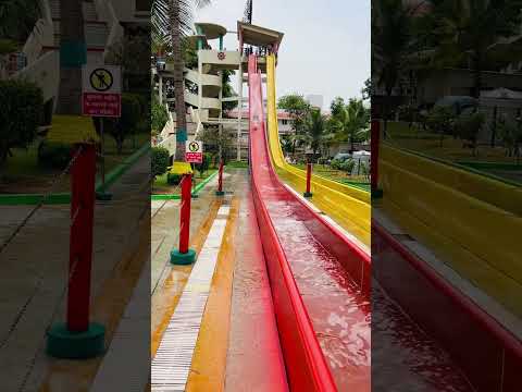 Tallest and Most thrilling Waterpark Ride😱 #bindasskavya #trendingonshorts #shorts