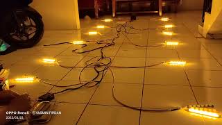 Download lagu review of the 3-lamp under-floor lamp with 3 flirty sensing functions ordered by subscribers in P... mp3