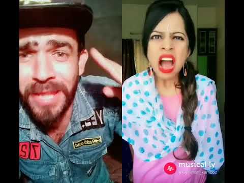 Dolly bindra vs Ashmit patel in Bigg Boss | Indian musical.ly | Rayhansh kamboz