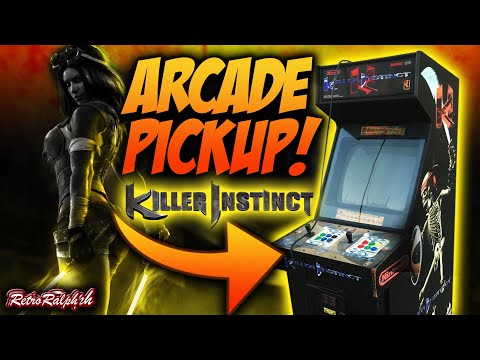 Arcade Cabinet Pickup - KILLER INSTINCT!