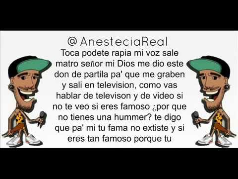 Anestecia Estetico Con Letra
