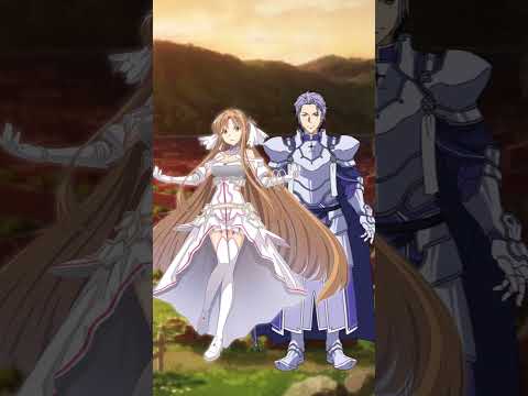 Who is stronger | Asuna VS All #shorts #swordartonline #sao #quinella #kirito #asuna