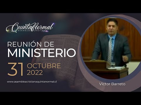 Miniatura de Reunión de Ministerio - 31/10/2023 | Víctor Barreto