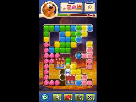 Toon Blast Level 6768 - NO BOOSTERS 🐻🐺🐱 | SKILLGAMING ✔️