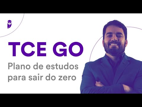 Concurso TCE GO: Plano de estudos para sair do zero