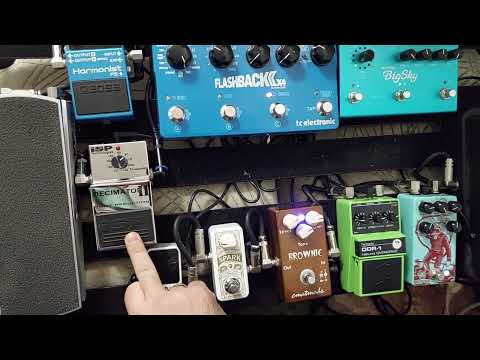 How to remove noise from your pedalbord - ISP Decimator  is 🔑  to use a lot of gain with compressor.