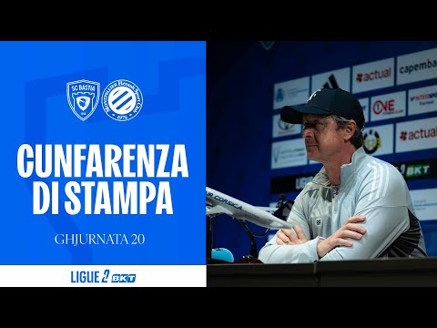 SC Bastia - Montpellier HSC: Press conference by Réginald Ray