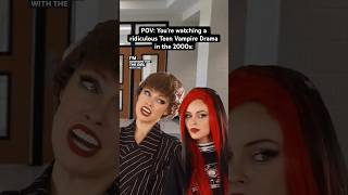 POV: You’re watching a ridiculous Teen Vampire Drama in the #2000s …#nostalgia #millennials