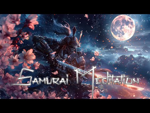 Samurai Meditation | Moonlight lluminates the Soul | Samurai Sword Master Zen | Japanese Samurai Zen