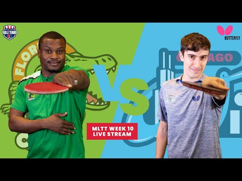 Major League Table Tennis Week 10 Live Stream | Florida vs. Chicago