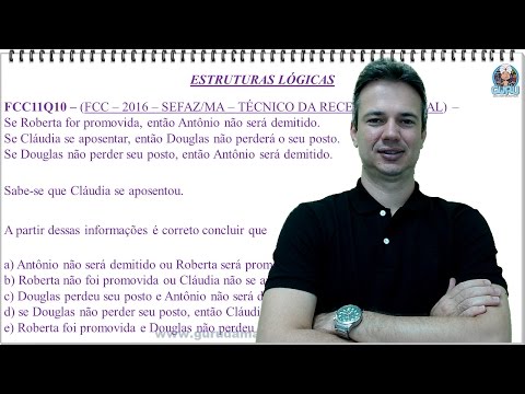 FCC11Q10 - FCC - 2016 - SEFAZ/MA - ESTRUTURAS LÓGICAS