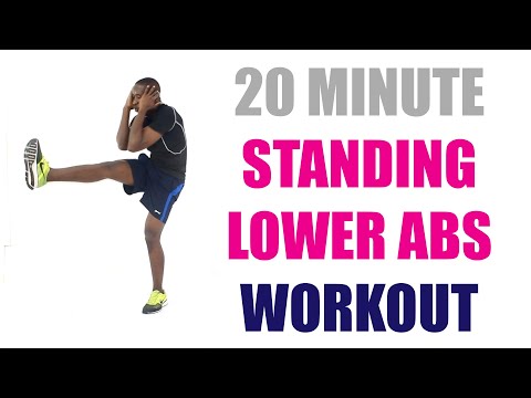 Standing Ab Workout for Lower Abs 20 Minute Flat Belly Workout