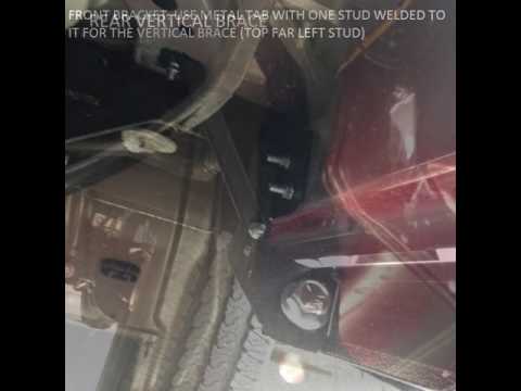 2016 RAM 3600 IRON CROSS HD STEP BARS INSTALL