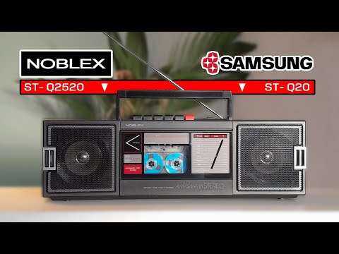 Radiograbador Noblex ST-Q2520 - Argentina años 80