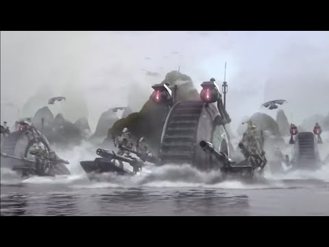 Star wars persuader tank droid scenes