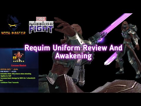 [MFF] Requim Gamora Uniform Review And Awakening Wbl GamePlay | Noobmaster | Marvel Future Fight