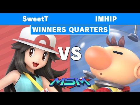 MSM 183 - SweetT (Pkmn Trainer) vs Imhip (Olimar) Winners Quarters - Smash Ultimate