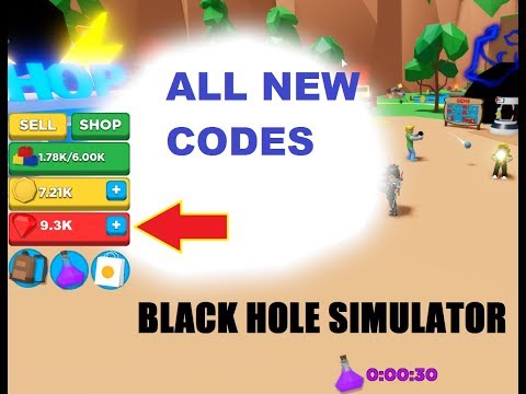 ALL NEW CODES! 🌎 PLANETS 🌎 Black Hole Simulator