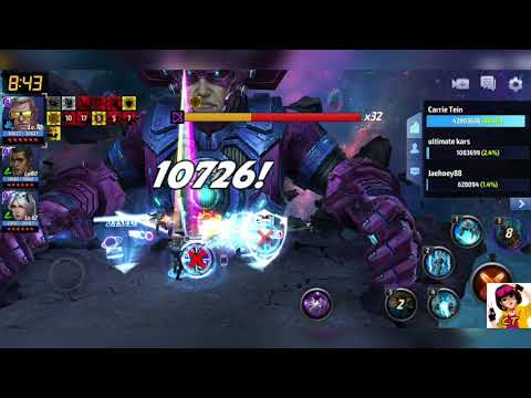 CABLE Summer Days VS Galactus GBR Solo (96.1% Damage, 2:43 clear) With average build