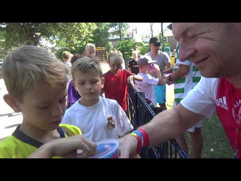 Straatvoetbal OLIVEO JO9 JO10 op jeugdkamp