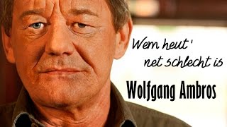 Wolfgang Ambros - Wem heut' net schlecht is (Lyrics)