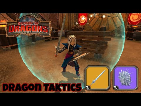 School of Dragons: Thawfest 2023 - Dragon Taktics - Sandbuster shield and Legendary sword !