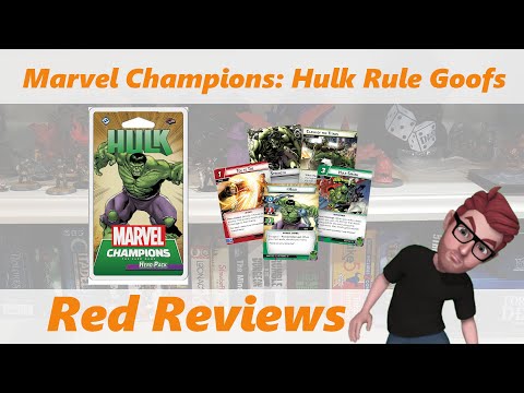 Marvel Champions | Hulk Rule Goofs | Red Reviews