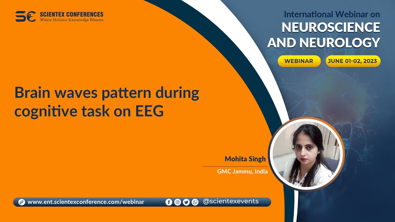 Brain waves pattern during cognitive task on EEG