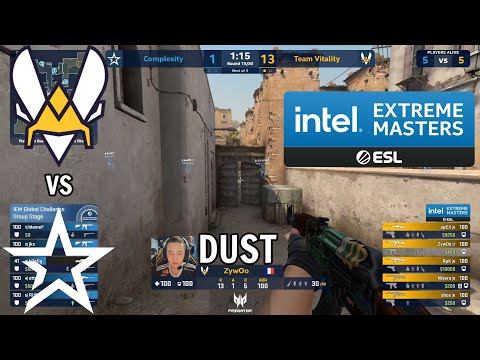 CS:GO - Vitality vs. Complexity | Map 2 Dust | Highlights | IEM Global Challenge 2020 | BEST MOMENTS