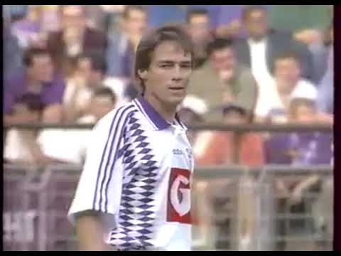 Liga de Campeones 95/96: RSC Anderlecht 0-1 Ferencvaros TC (09/08/1995). Narración en húngaro.
