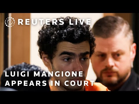 Video | LIVE: Luigi Mangione, the suspect in UnitedHealth executive murder, appears in court